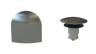 W/O Trim Kit Euro Tip-Toe w/Bell SlideOn™ Faceplate (TR00ET)