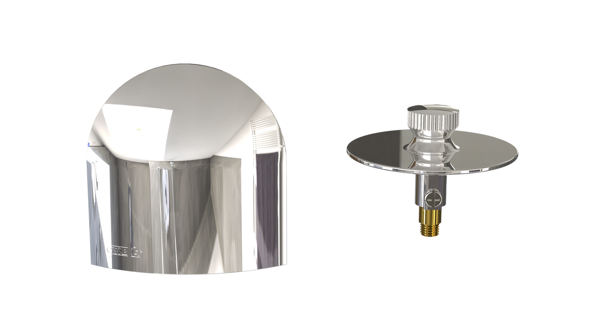 W/O Trim Kit Lift&Turn w/Bell SlideOn™ Faceplate (TR00LZ)