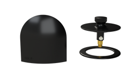 W/O Trim Kit Lift&Turn w/Bell SlideOn™ Faceplate with Trim Ring (TR00LZ-MBL-R)