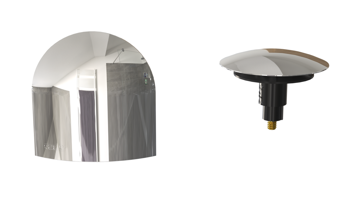 W/O Trim Kit Clicker® w/Bell SlideOn™ (TR00Q-CP-S)