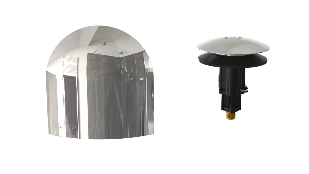 W/O Trim Kit Tip-Toe w/Bell SlideOn™ Faceplate (TR00TIP)