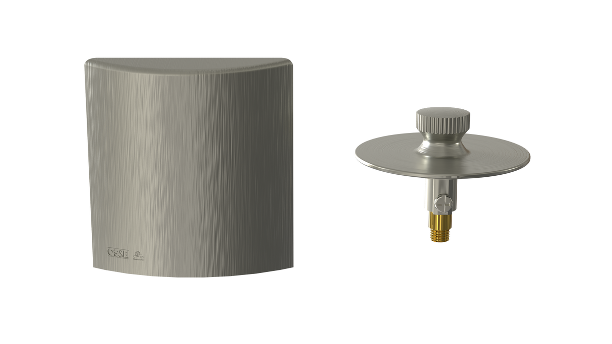 W/O Trim Kit Lift&Turn w/Square SlideOn™ Faceplate (TR01LZ)