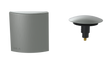 W/O Trim Kit Clicker® w/Square SlideOn™ (TR01Q-BN-S)
