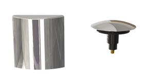 W/O Trim Kit Clicker® w/Square SlideOn™ (TR01Q-CP-S)