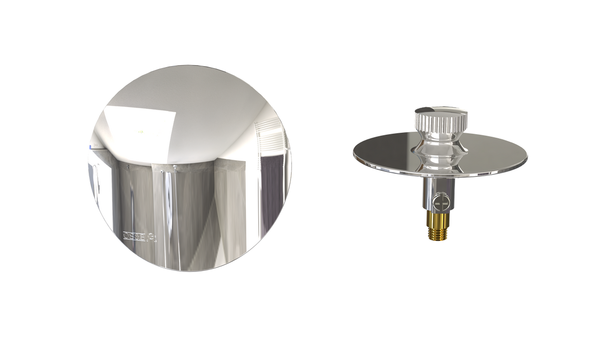 W/O Trim Kit Lift&Turn w/Round SlideOn™ Faceplate (TR02LZ)