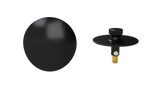 W/O Trim Kit Lift&Turn w/Round SlideOn™ Faceplate (TR02LZ)