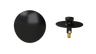 W/O Trim Kit Lift&Turn w/Round SlideOn™ Faceplate (TR02LZ)