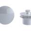 W/O Trim Kit Lift&Turn w/Round SlideOn™ Faceplate (TR02LZ)