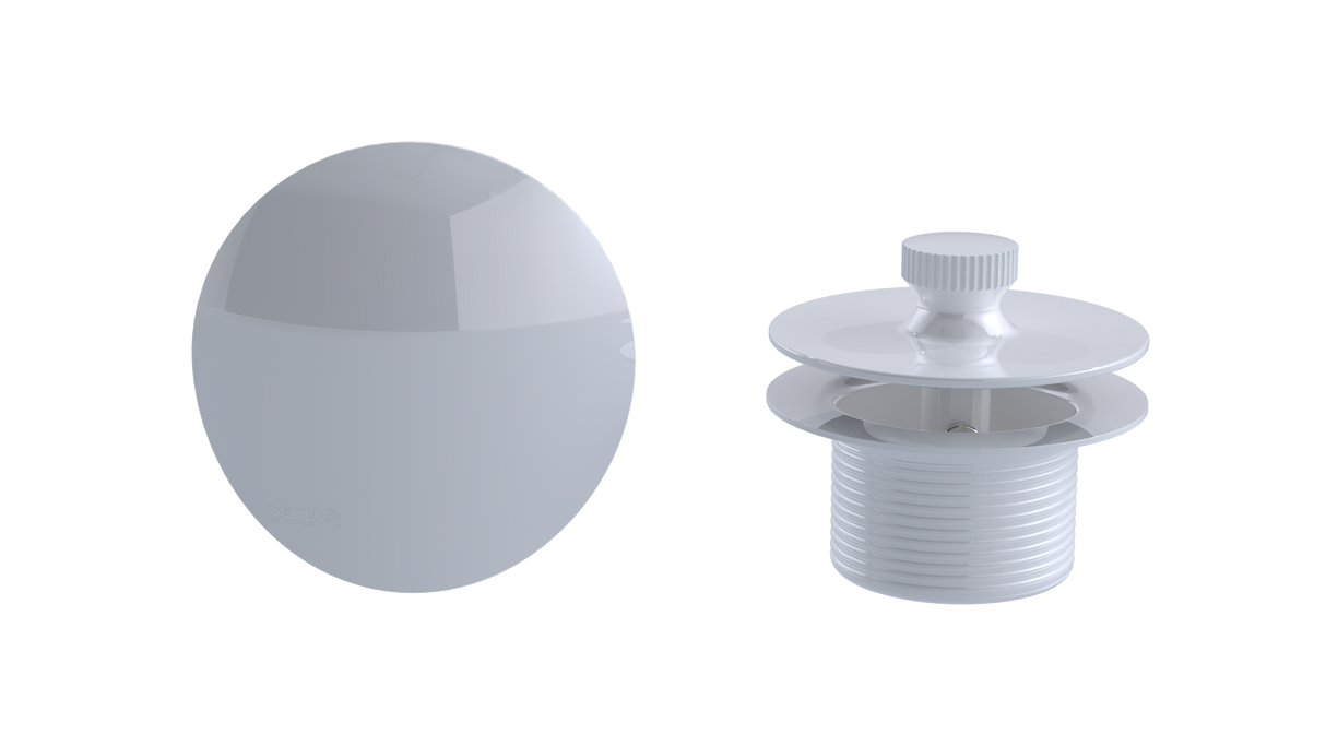 W/O Trim Kit Lift&Turn w/Round SlideOn™ Faceplate (TR02LZ)