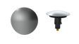 W/O Trim Kit Clicker® w/Round SlideOn™ (TR02Q)