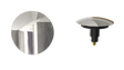 W/O Trim Kit Clicker® w/Round SlideOn™ (TR02Q-CP-S)