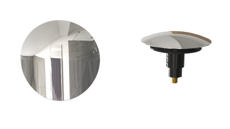 W/O Trim Kit Clicker® w/Round SlideOn™ (TR02Q-CP-S)