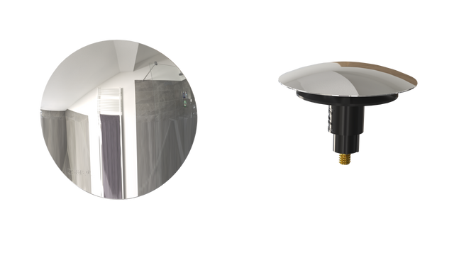 W/O Trim Kit Clicker® w/Round SlideOn™ (TR02Q-CP-S)