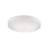 Kuzco Trafalgar 11-inch LED flush mount ceiling light with dome-shaped glass, side view