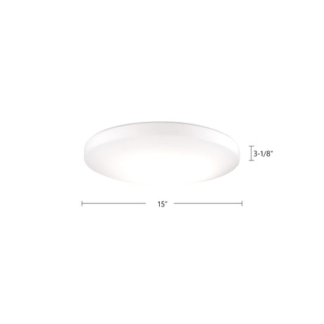 Kuzco Trafalgar 15-in Flush Mount