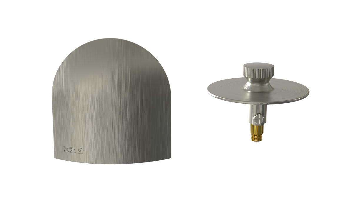 W/O Trim Kit Lift&Turn w/Brass Bell SlideOn™ Faceplate (TRB00LZ)