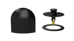 W/O Trim Kit Lift&Turn w/Brass Bell SlideOn™ Faceplate with Trim Ring (TRB00LZ-MBL-R)