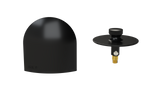 W/O Trim Kit Lift&Turn w/Brass Bell SlideOn™ Faceplate (TRB00LZ)