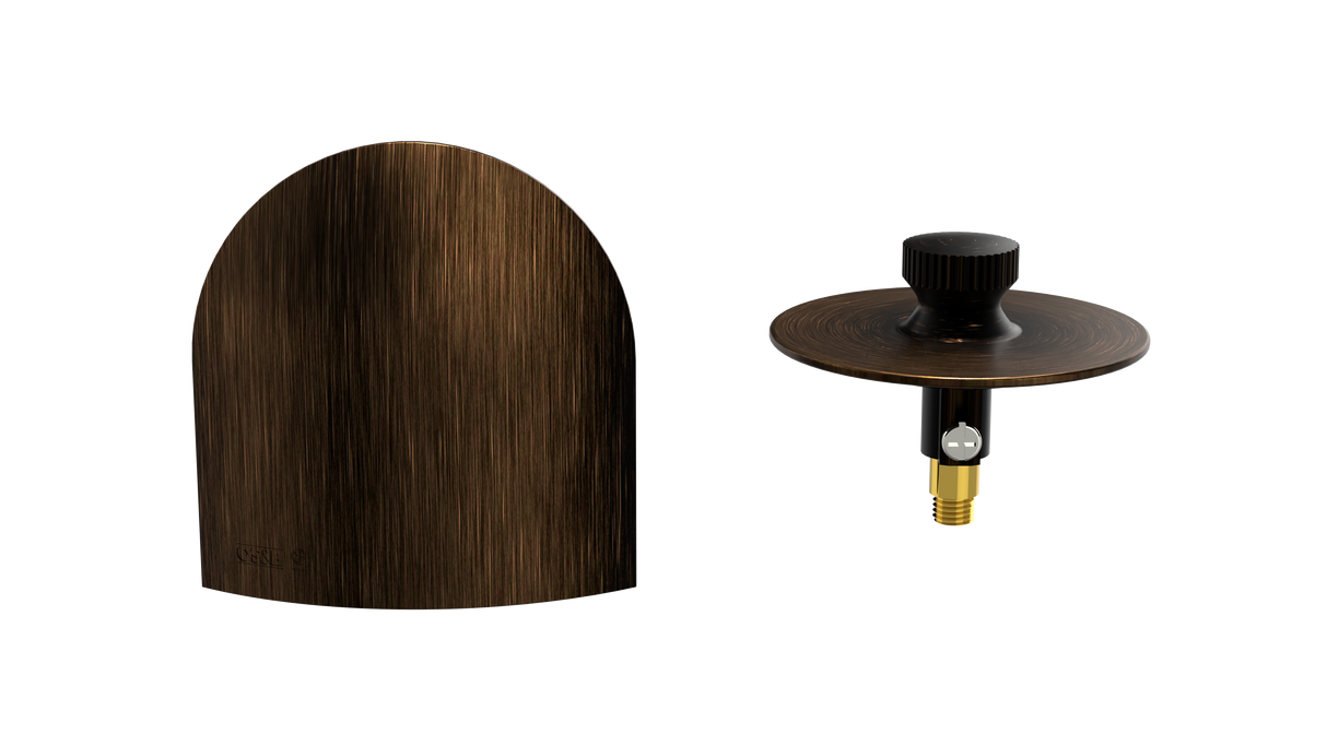 W/O Trim Kit Lift&Turn w/Brass Bell SlideOn™ Faceplate (TRB00LZ)