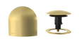 W/O Trim Kit Clicker® w/Brass Bell SlideOn™ Faceplate and Trim Ring (TRB00Q-BG-R)