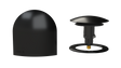 W/O Trim Kit Clicker® w/Brass Bell SlideOn™ Faceplate and Trim Ring (TRB00Q-MBL-R)