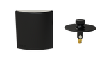 W/O Trim Kit Lift&Turn w/Brass Square SlideOn™ Faceplate (TRB01LZ)