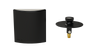 W/O Trim Kit Lift&Turn w/Brass Square SlideOn™ Faceplate (TRB01LZ)