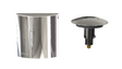 W/O Trim Kit Clicker® /Brass Square SlideOn™ (TRB01Q)