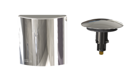 W/O Trim Kit Clicker® /Brass Square SlideOn™ (TRB01Q)