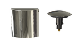 W/O Trim Kit Clicker® /Brass Square SlideOn™ (TRB01Q)