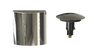 W/O Trim Kit Clicker® /Brass Square SlideOn™ (TRB01Q)