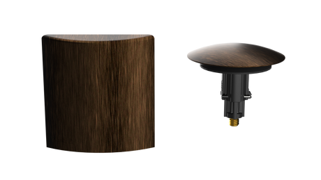 W/O Trim Kit Clicker® /Brass Square SlideOn™ (TRB01Q)