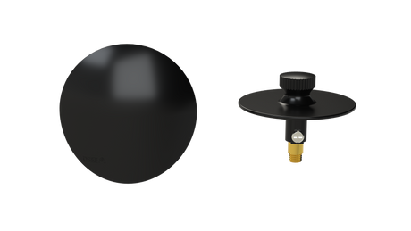 W/O Trim Kit Lift&Turn w/Brass Round SlideOn™ Faceplate (TRB02LZ)