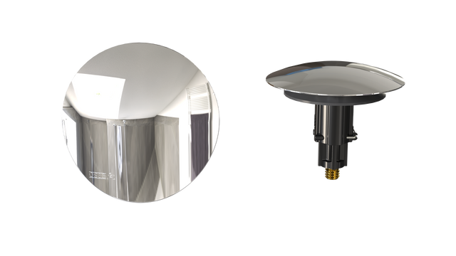 Trim Kit Clicker Chrome Round Fp (TRB02Q)