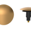 Trim Kit Clicker Chrome Round Fp (TRB02Q)