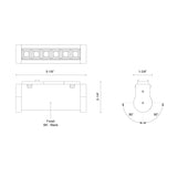 Kuzco Holo Shift 5-in Trilo Track Directional Light