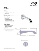ZEHN TUB SPOUT