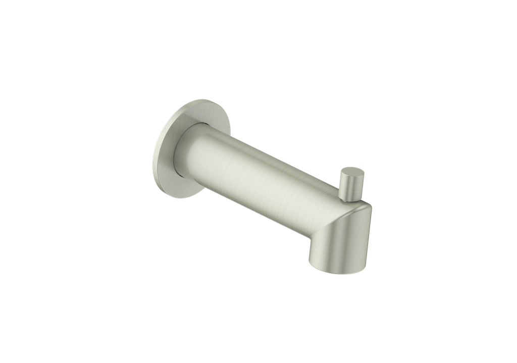 ROUND SLIP-ON TUB SPOUT WITH DIVERTER