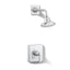 Pinstripe® Pure Rite-Temp® shower trim kit with lever handle, 2.5 gpm