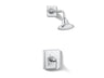 Pinstripe® Pure Rite-Temp® shower trim kit with lever handle, 2.5 gpm