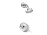 Purist® Rite-Temp® shower trim kit with cross handle, 2.5 gpm