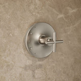 Purist® Rite-Temp® shower trim kit with cross handle, 1.75 gpm