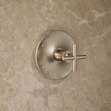 Purist® Rite-Temp® shower trim kit with cross handle, 1.75 gpm