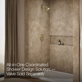 Purist® Rite-Temp® shower trim kit with lever handle, 1.75 gpm