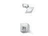 Loure® Rite-Temp® shower trim kit, 2.5 gpm