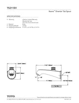 Keane Diverter Tub Spout