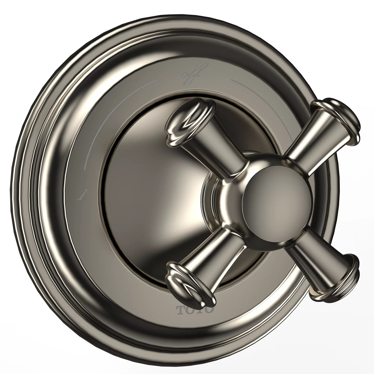 Vivian Two-Way Diverter Trim with Off - Cross Handle