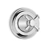 Vivian Three-Way Diverter Trim with Off - Cross Handle