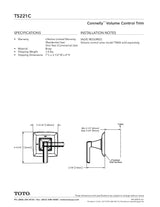 Connelly Volume Control Trim
