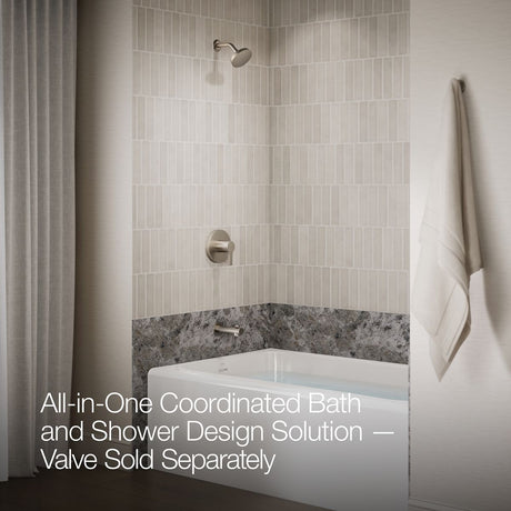 Elate® Rite-Temp® bath and shower trim kit, 1.5 gpm